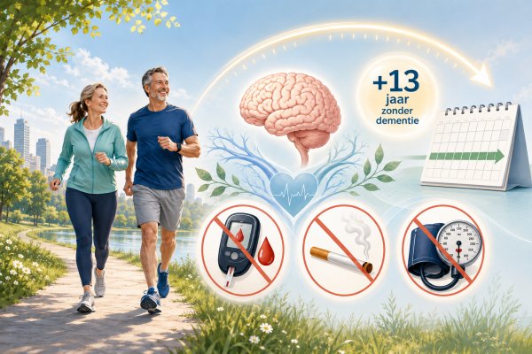 3 risicofactoren be�nvloeden dementievrije levensjaren