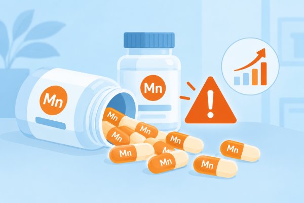 Mangaansupplementen bevatten vaak te veel mangaan
