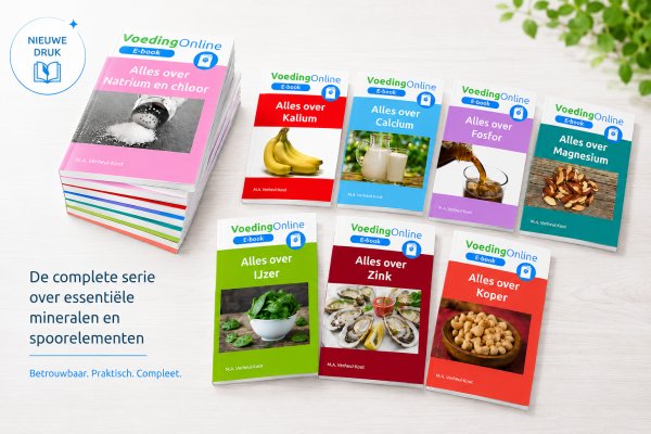 Nieuwe druk E-books Mineralen en Spoorelementen